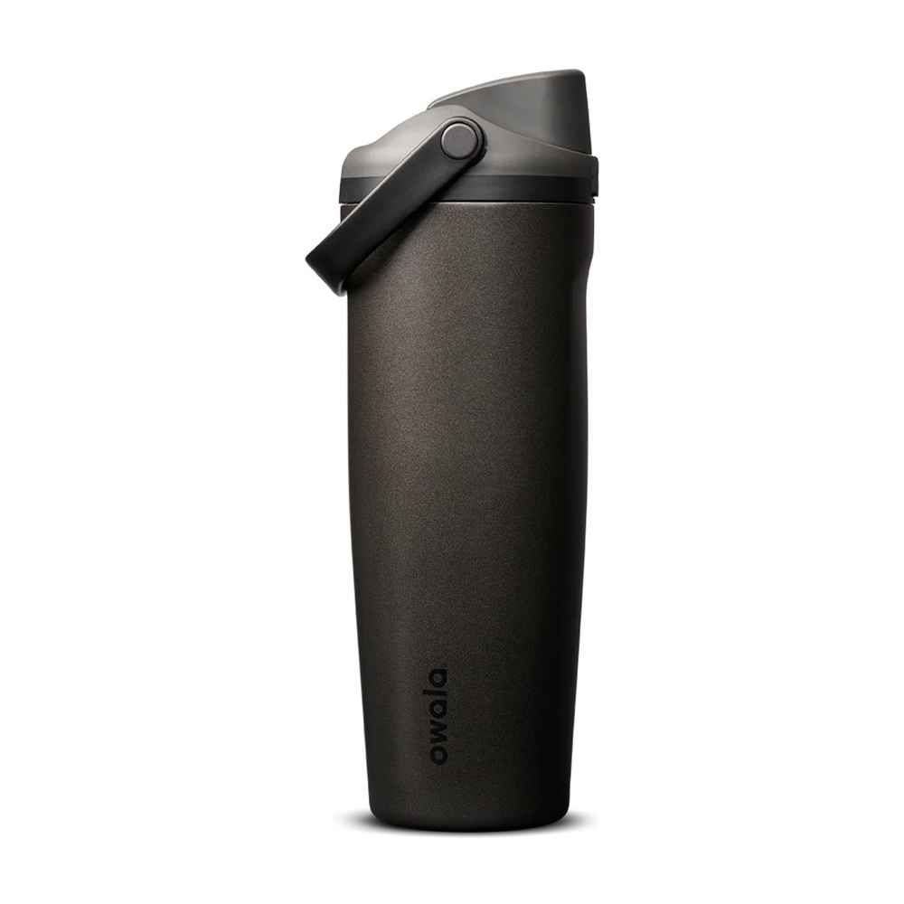 💅 Owala FreeSip Sway 30oz “Nailed It” Metallic Grey Ombre Water Bottle NWT